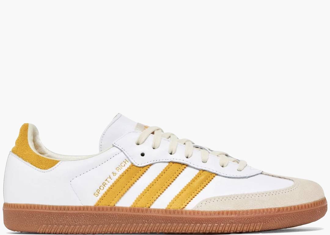 Adidas Samba Sporty Rich White Bold Gold SELLZC