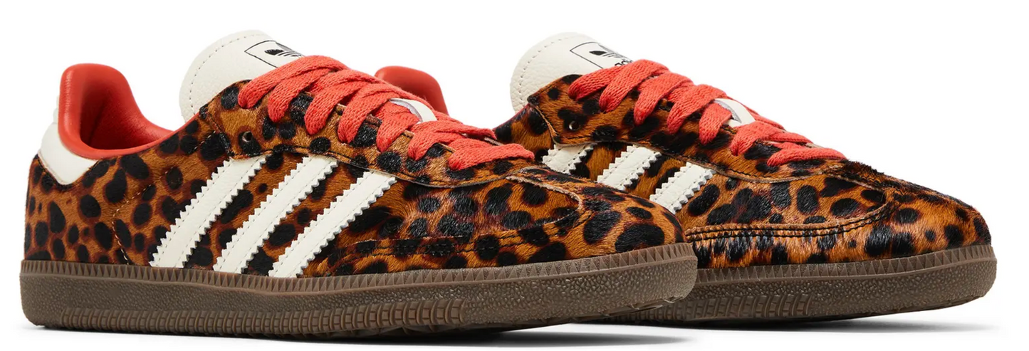 Adidas Samba OG Preloved Red Leopard