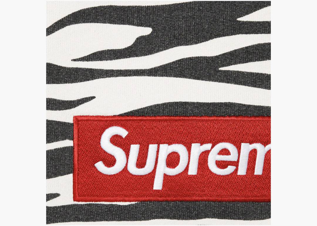 Supreme Box Logo Crewneck Zebra (FW22) – SELLZC