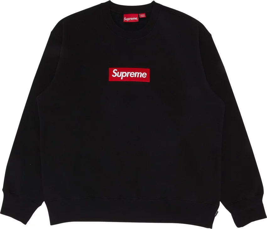 Supreme Box Logo Crewneck Black