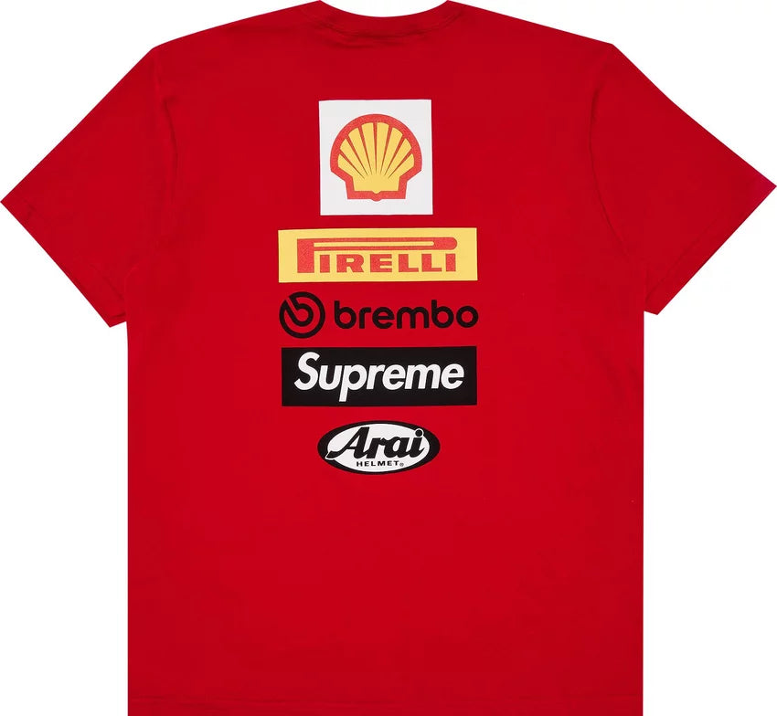 Supreme Ducati Logo Tee Red