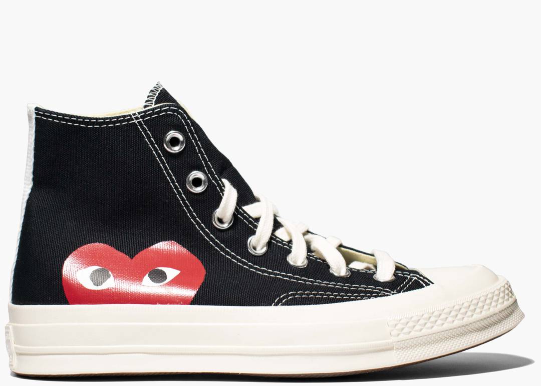 Converse Chuck Taylor All-Star 70s Hi Comme des Garcons PLAY Black