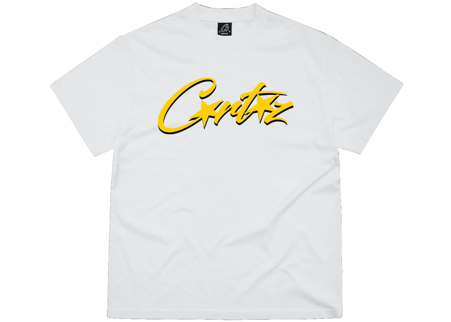 Corteiz OG Allstarz Tee White Yellow