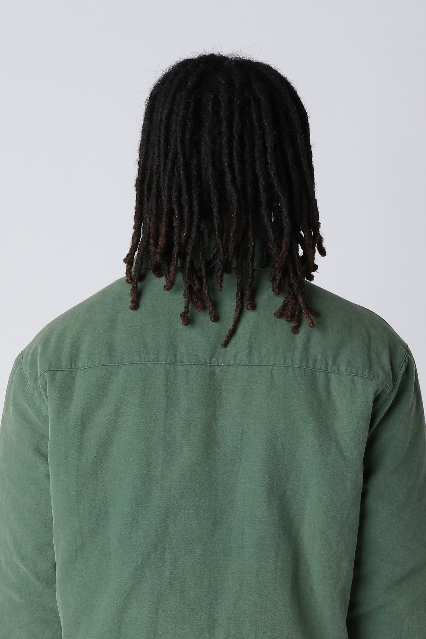 LOST BOYS - Washed Detroit Jacket - Washed Green