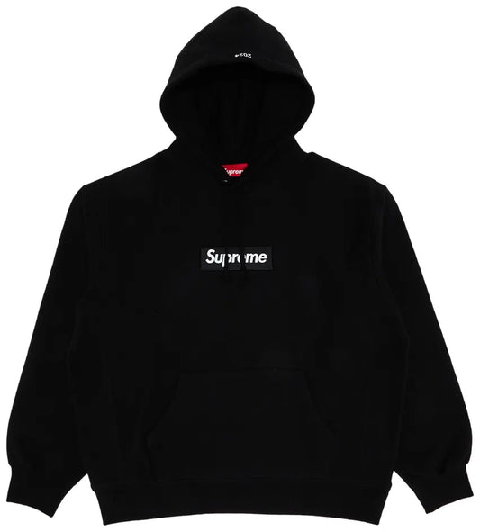 Supreme Box Logo Hooded Sweatshirt Black FW24