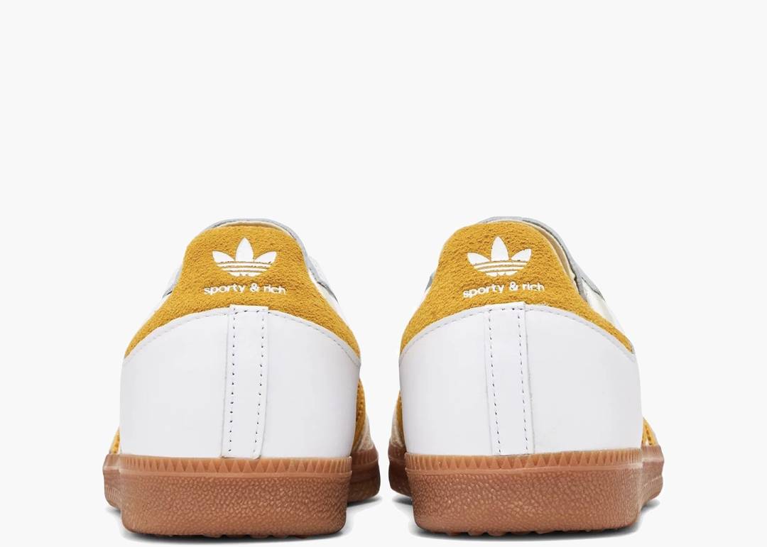 Adidas Samba Sporty &amp; Rich White Bold Gold 