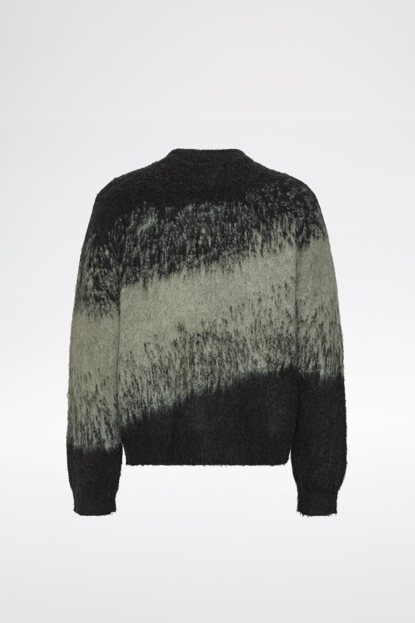 LOST BOYS - Textured Knitwear - Black/Grey