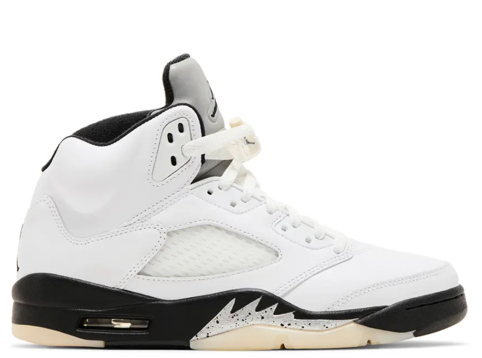 Jordan 5 Retro White Black