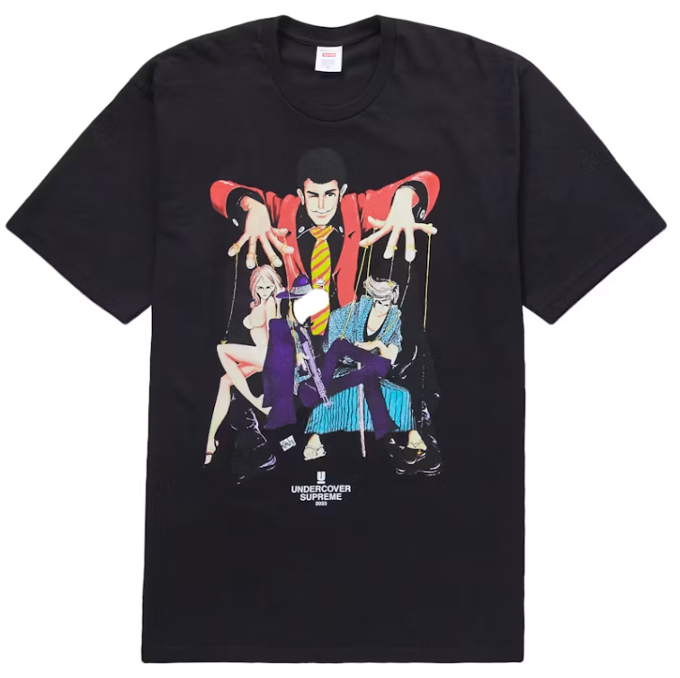 Supreme Undercover Lupin Tee Black