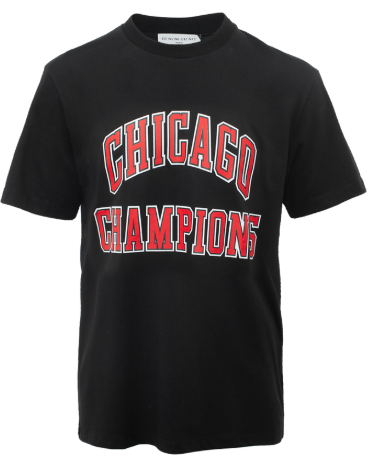 Ih nom uh nit Chicago Champions Tee Black