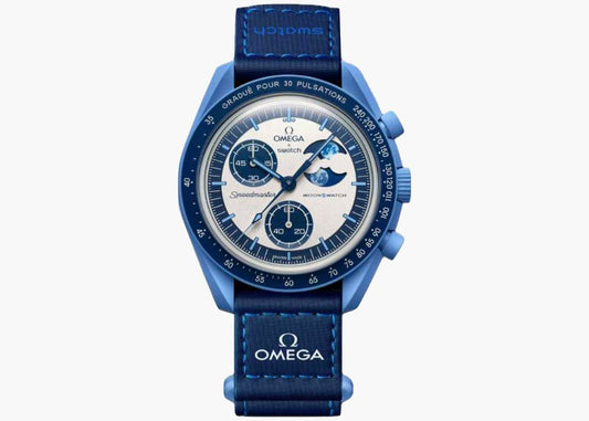 Swatch x Omega Bioceramic Moonswatch Mission to The Super Blue Moonphase