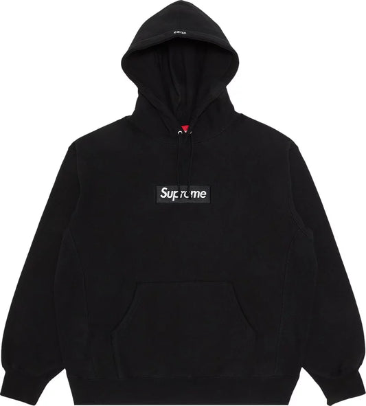 Supreme Box Logo Hooded Sweatshirt Black