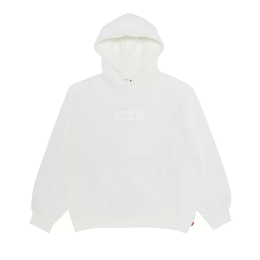 Supreme Box Logo Hooded Sweatshirt White