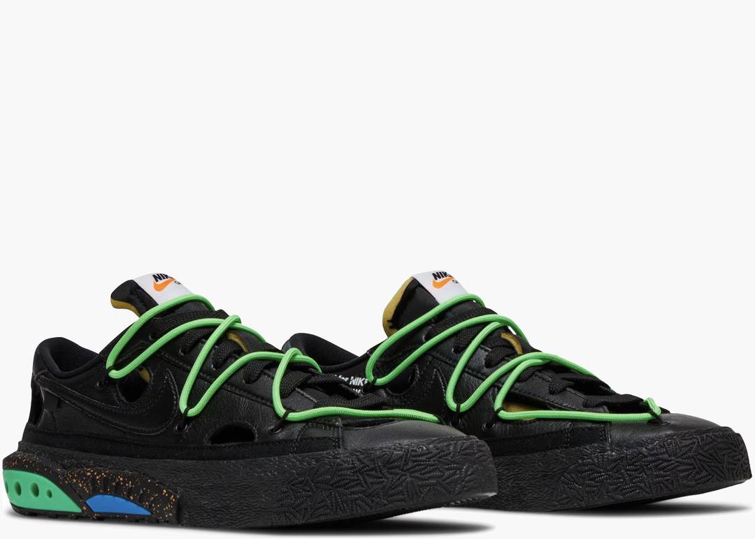 Blazer Low 77 Off-White Electro Green