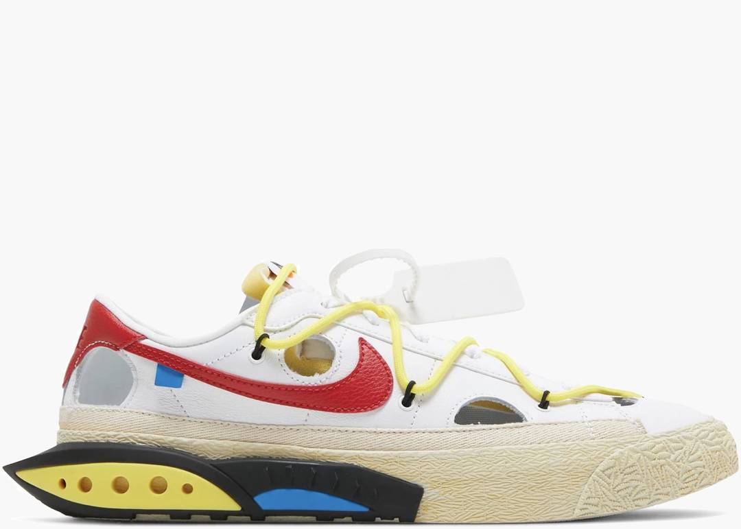 Blazer Low 77 Off-White University Red