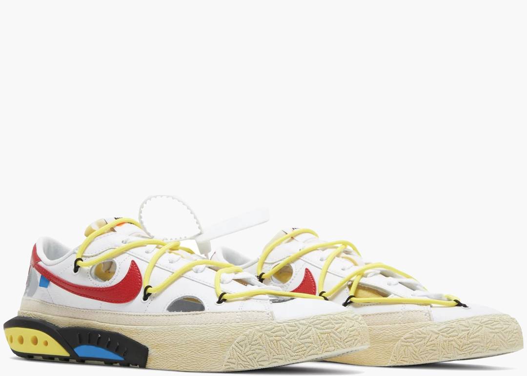 Blazer Low 77 Off-White University Red