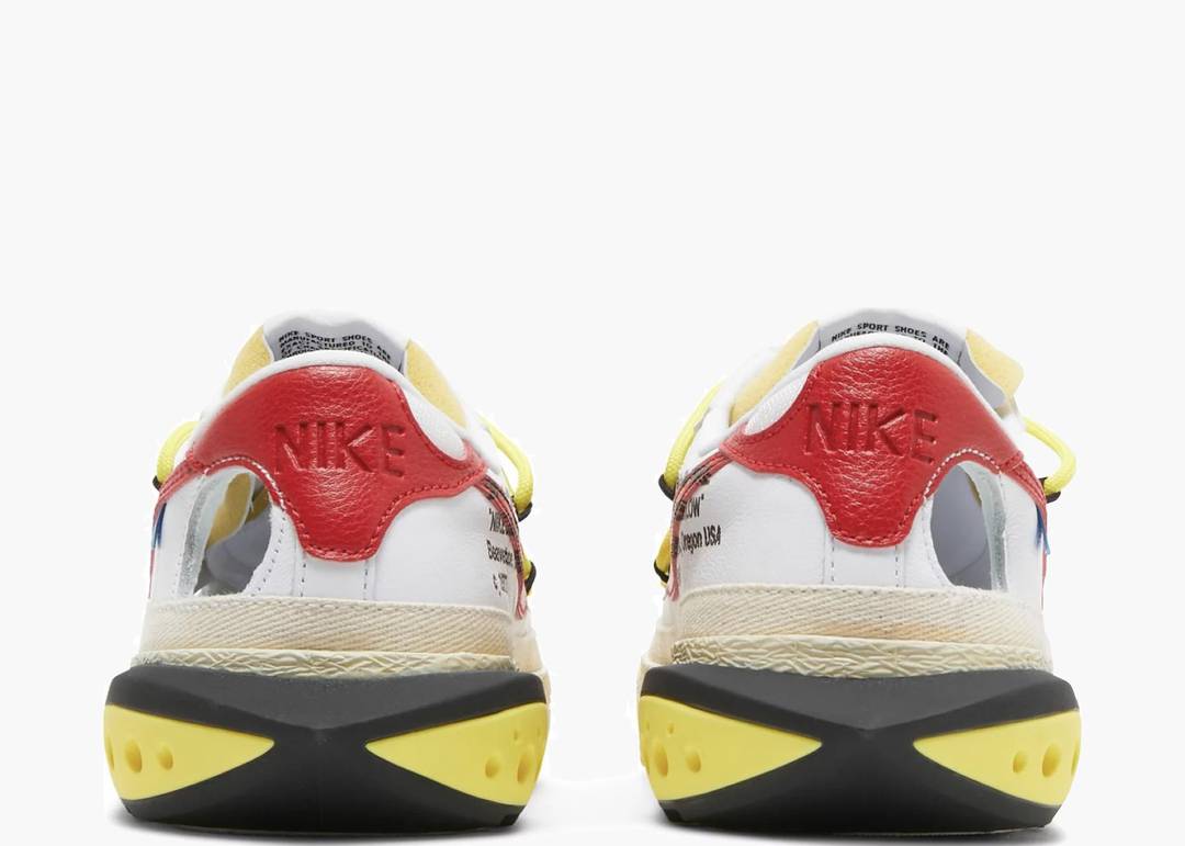 Blazer Low 77 Off-White University Red