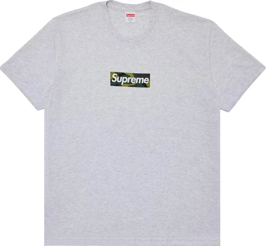 Supreme Box Logo Tee Grey