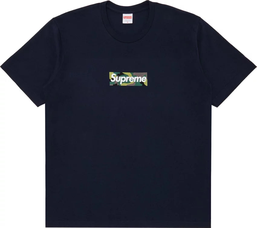 Supreme Box Logo Tee Navy