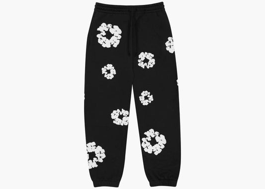 Denim Tears The Cotton Wreath Sweatpants Black