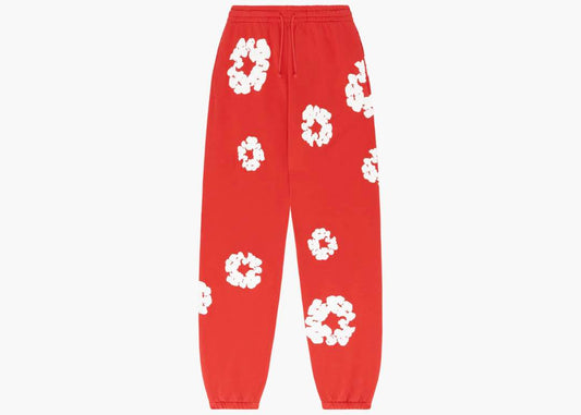 Denim Tears Cotton Wreath Sweatpant Red