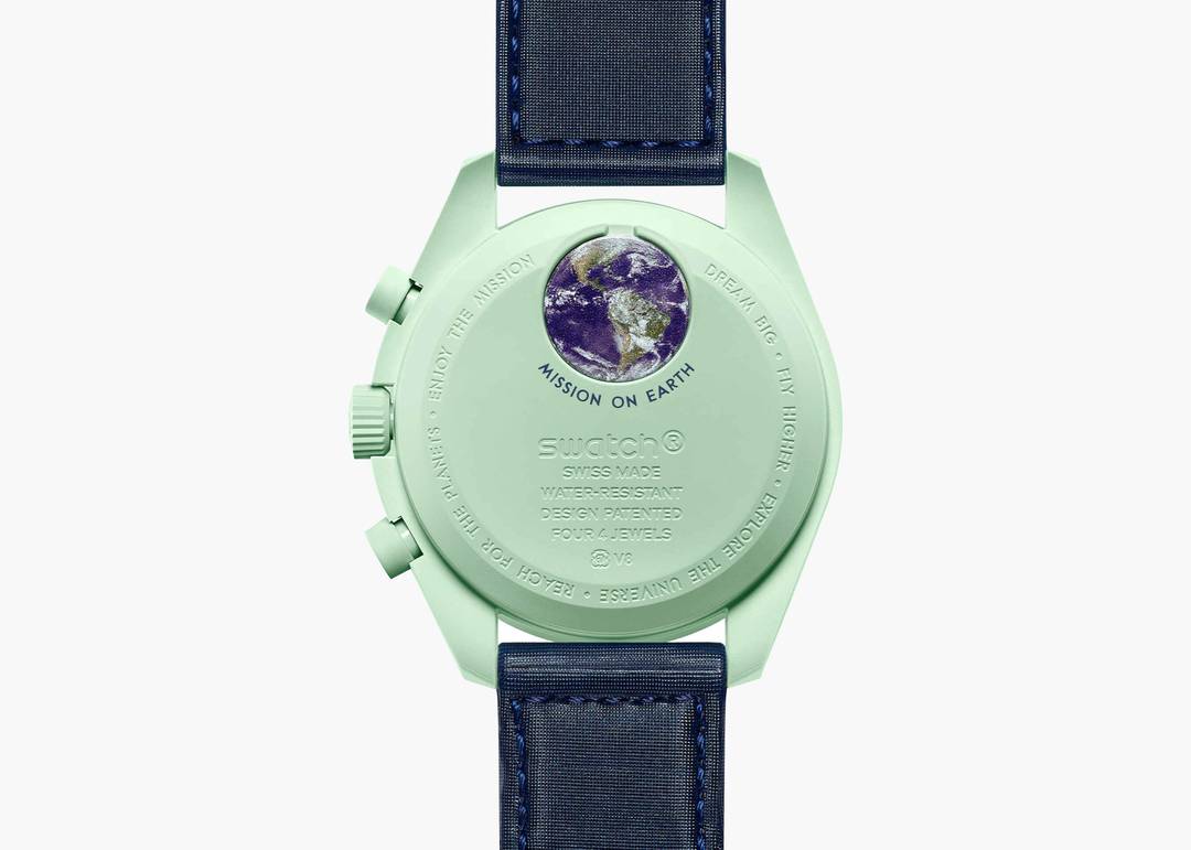 Swatch x Omega Bioceramic Moonswatch Mission to Earth