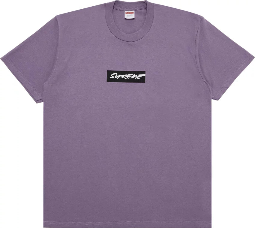 Supreme Futura Box Logo Tee Dusty Purple