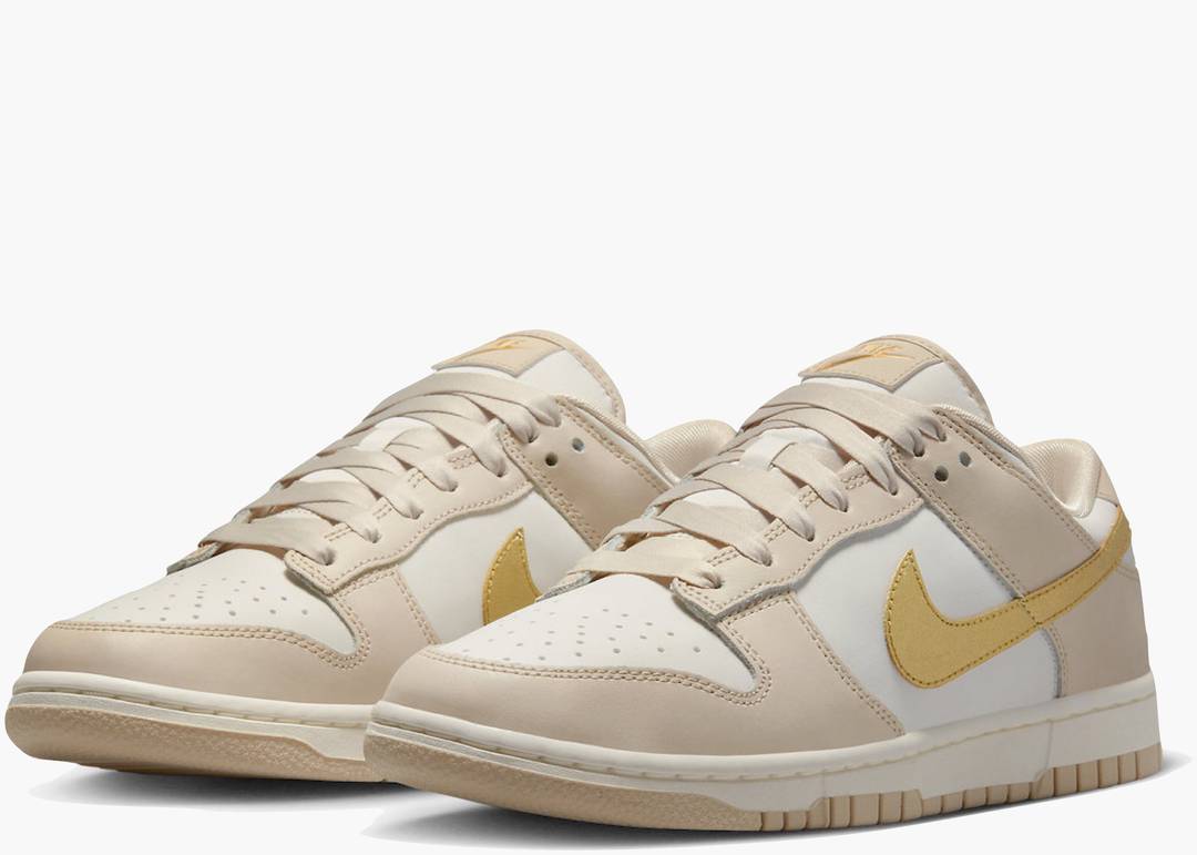 Dunk Low Phantom Metallic Gold