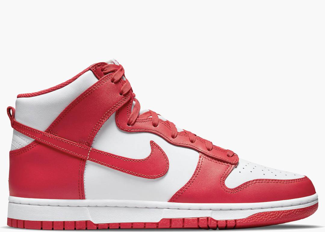 Dunk High Championship White Red