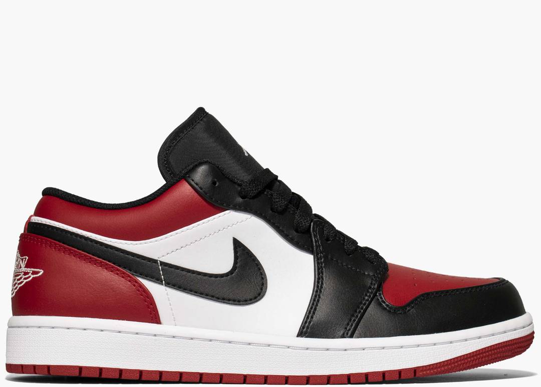 Jordan 1 Low Bred Toe