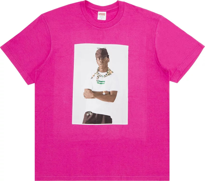 Supreme Tyler, The Creator Tee Magenta