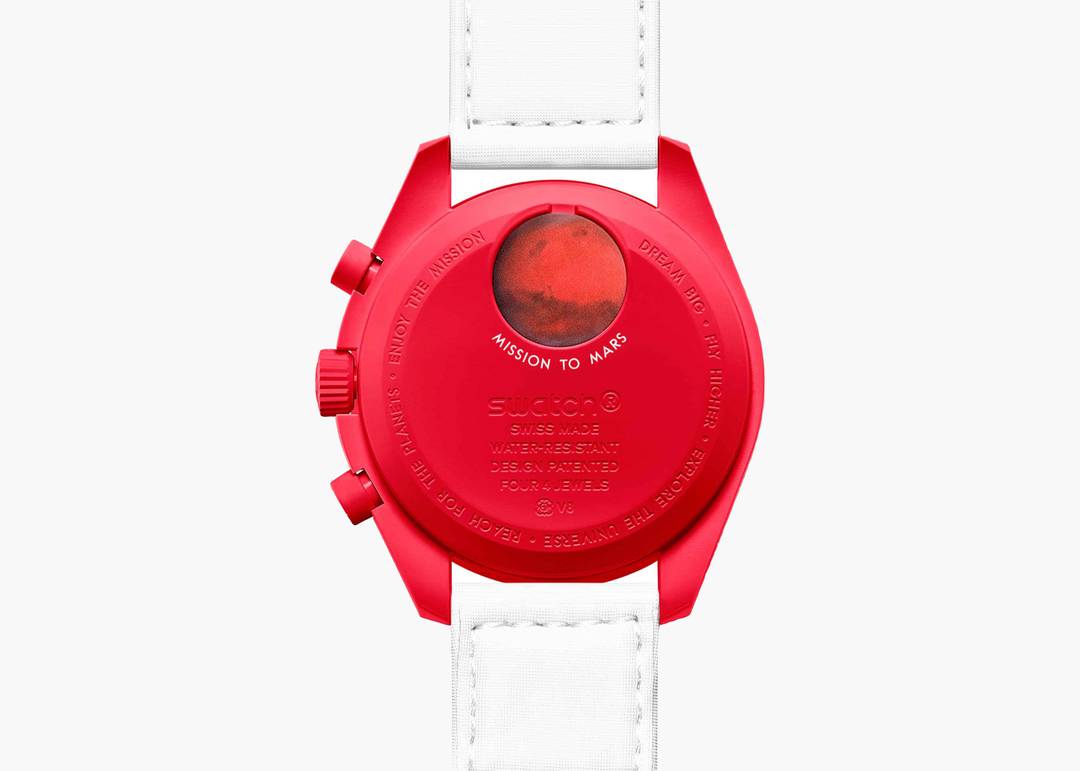 Swatch x Omega Bioceramic Moonswatch Mission to Mars