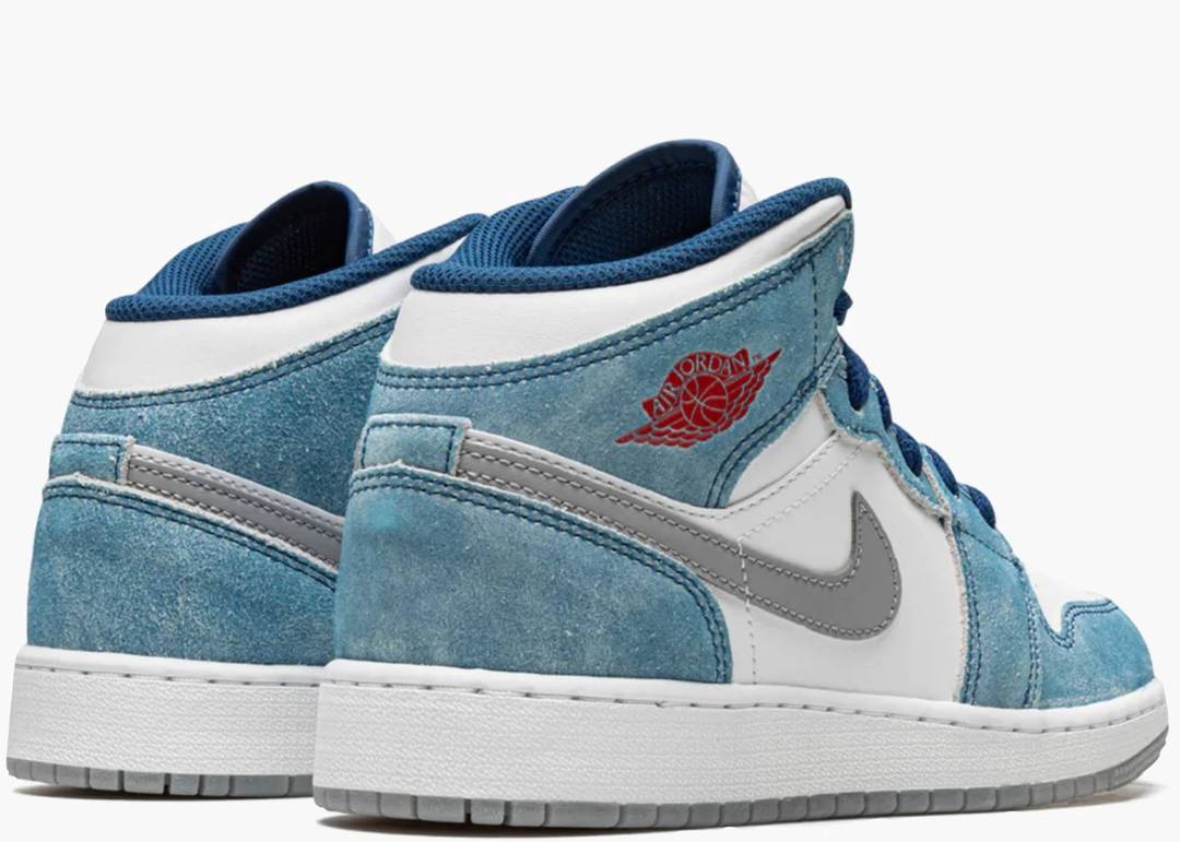 Jordan 1 Mid French Blue GS