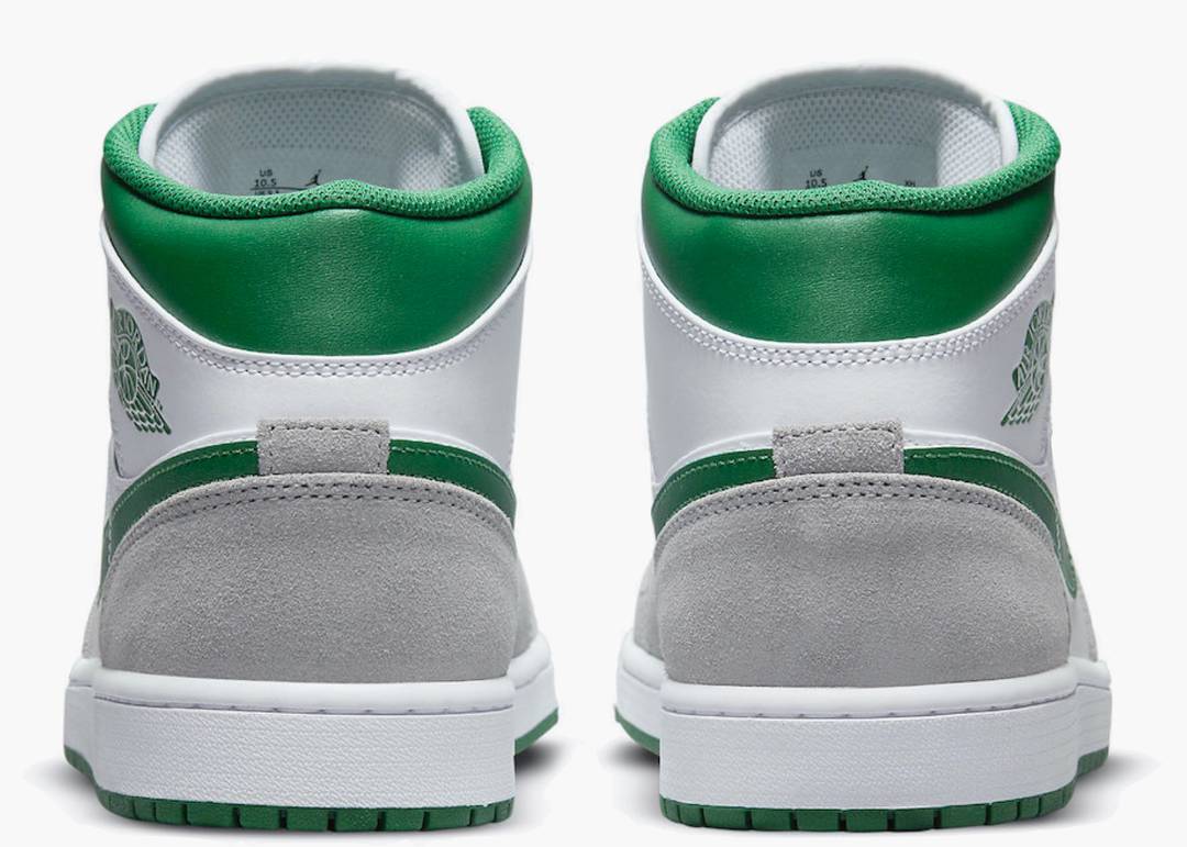 Jordan 1 Mid Grey Green