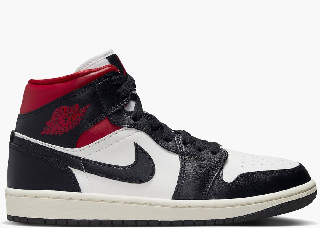 Jordan 1 Mid Gym Red Panda