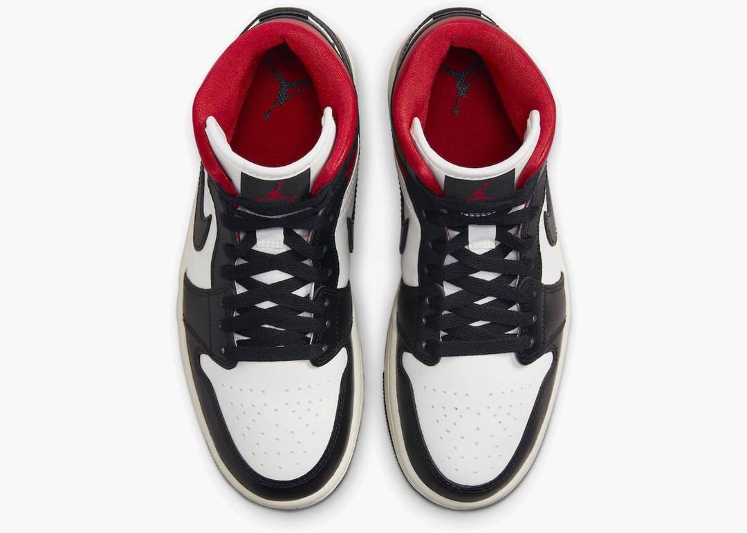 Jordan 1 Mid Gym Red Panda