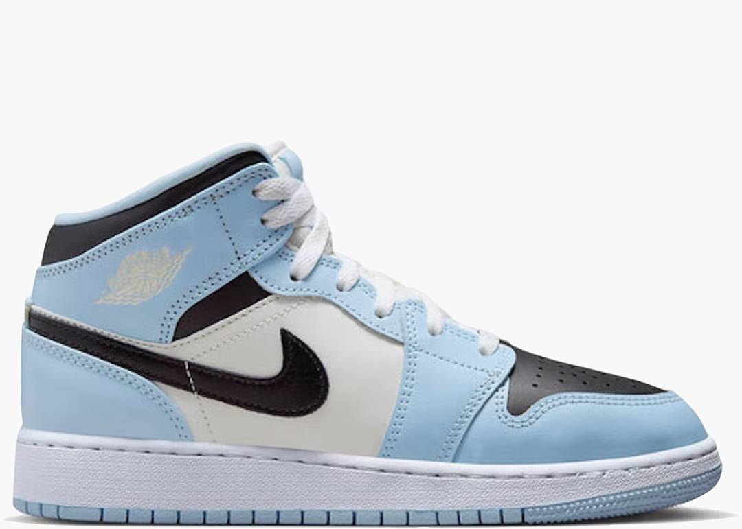 Jordan 1 Mid Ice Blue GS