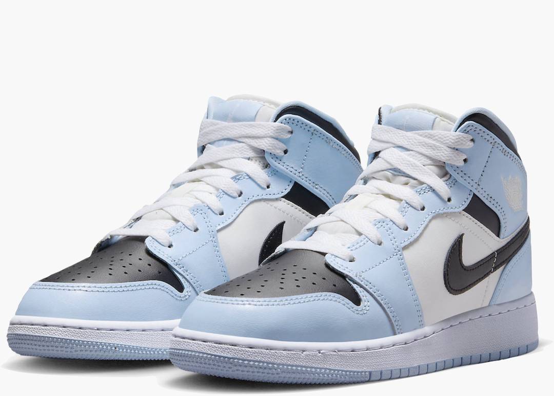 Jordan 1 Mid Ice Blue GS