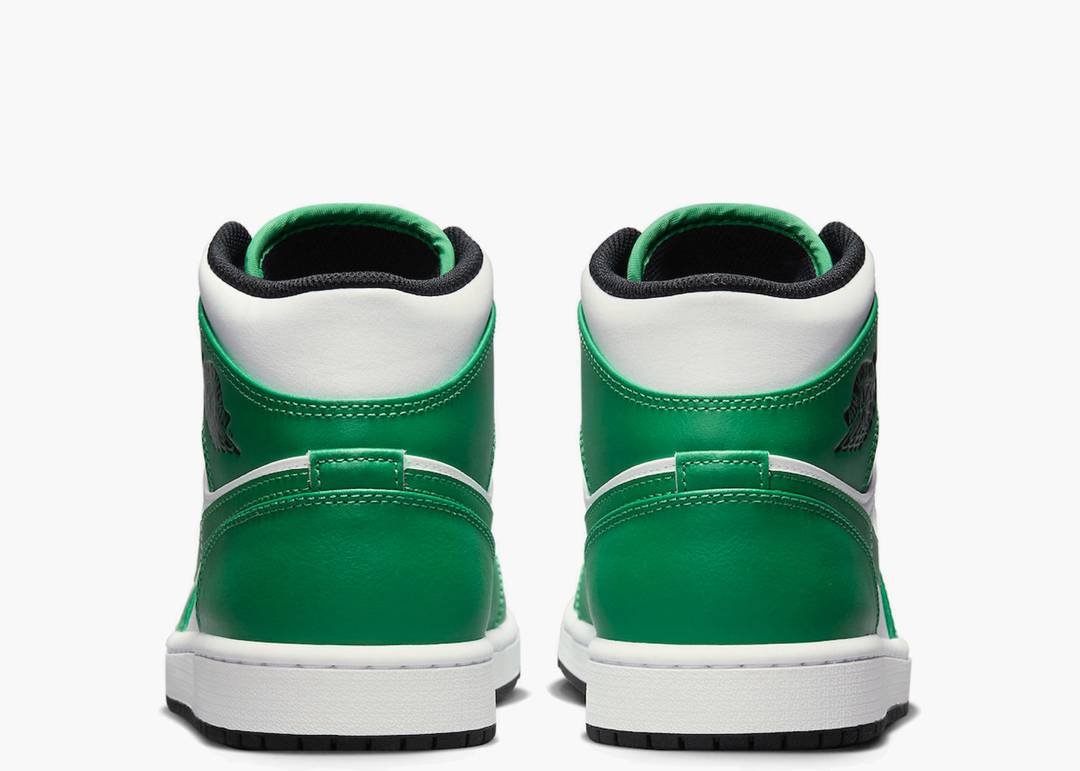 Jordan 1 Mid Lucky Green