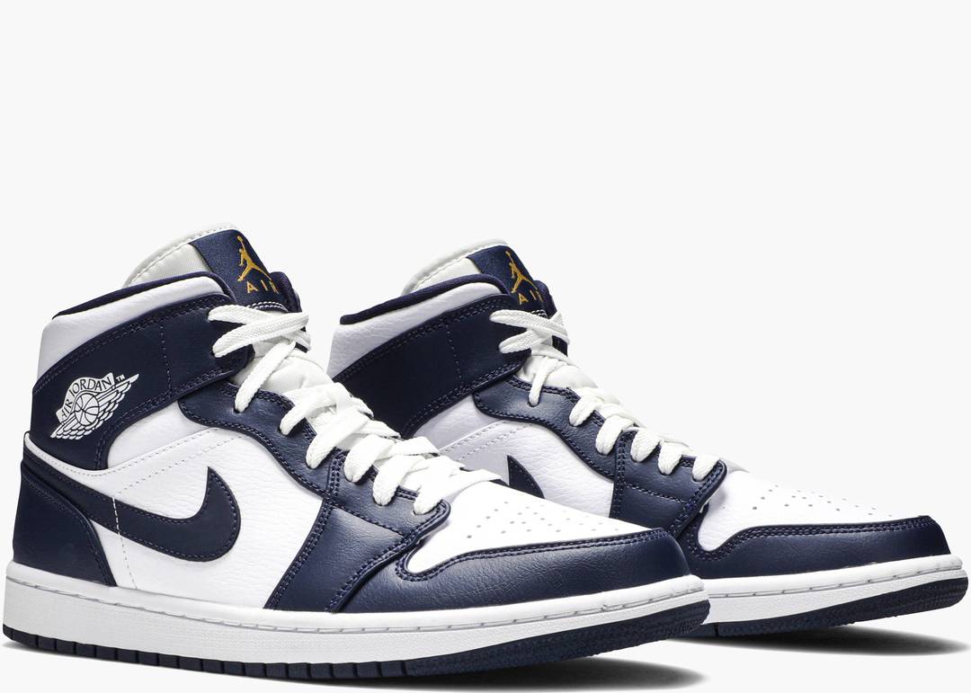 Jordan 1 Mid Obsidian