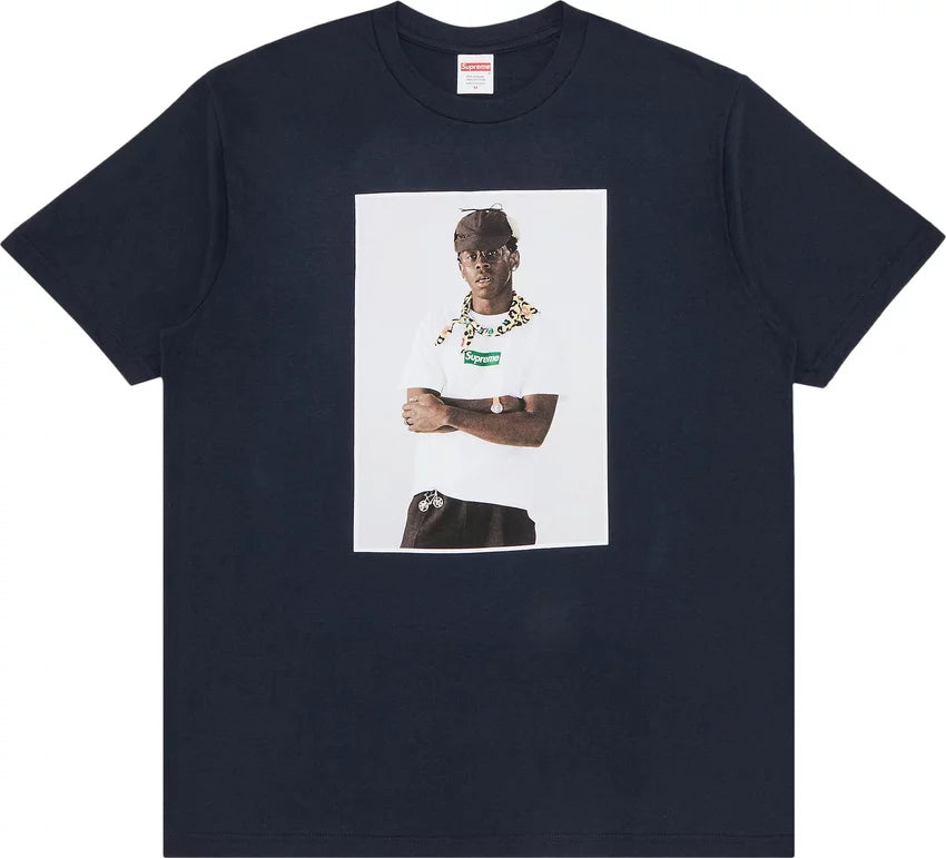 Supreme Tyler, The Creator Tee Navy