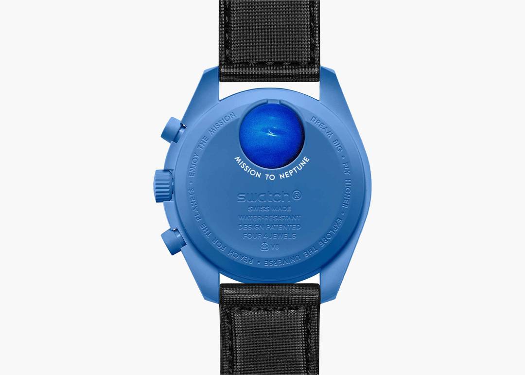 Swatch x Omega Bioceramic Moonswatch Mission to Neptune