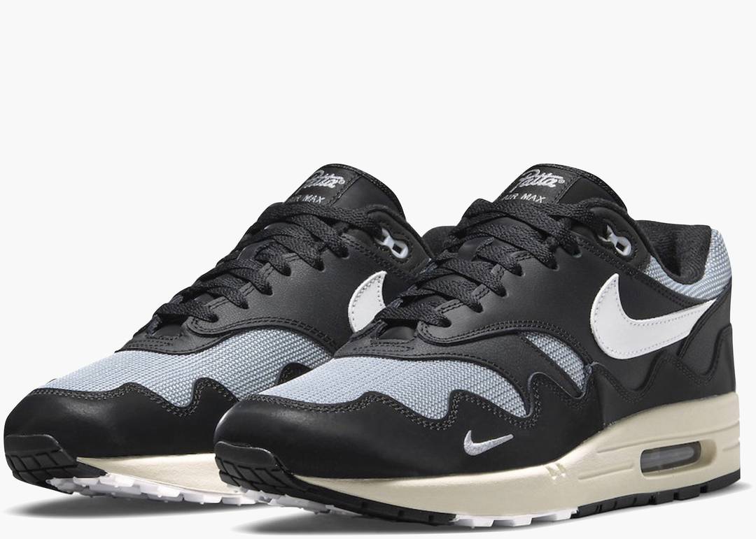 Air Max 1 Patta Waves Black