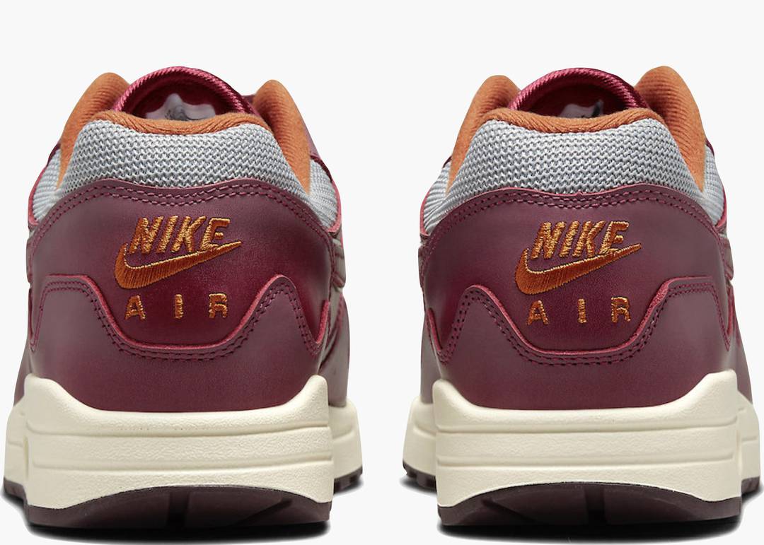 Air Max 1 Patta Waves Rush Maroon