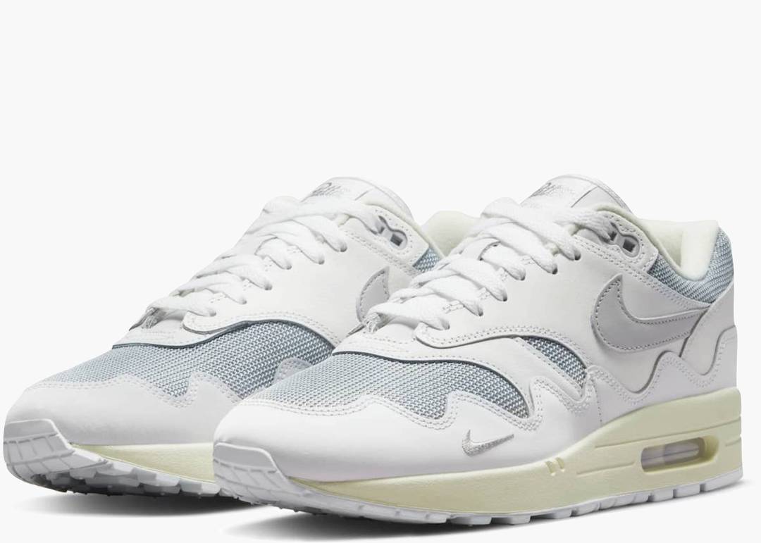 Air Max 1 Patta Waves White