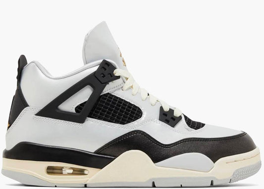 Jordan 4 Retro Platinum Gold GS