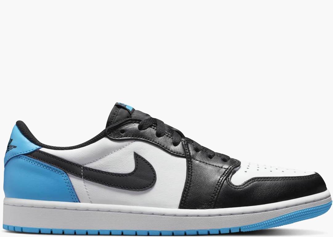 Jordan 1 Low Black Dark Powder Blue