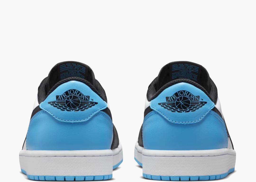 Jordan 1 Low Black Dark Powder Blue