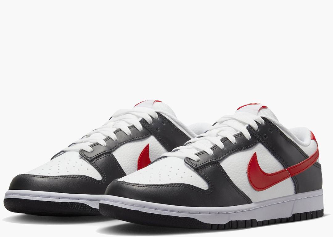 Dunk Low Red Swoosh Panda