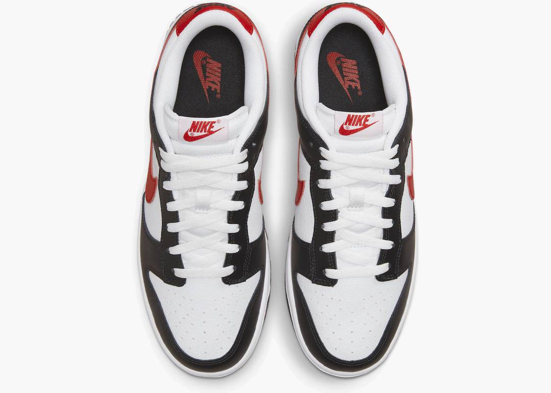 Dunk Low Red Swoosh Panda